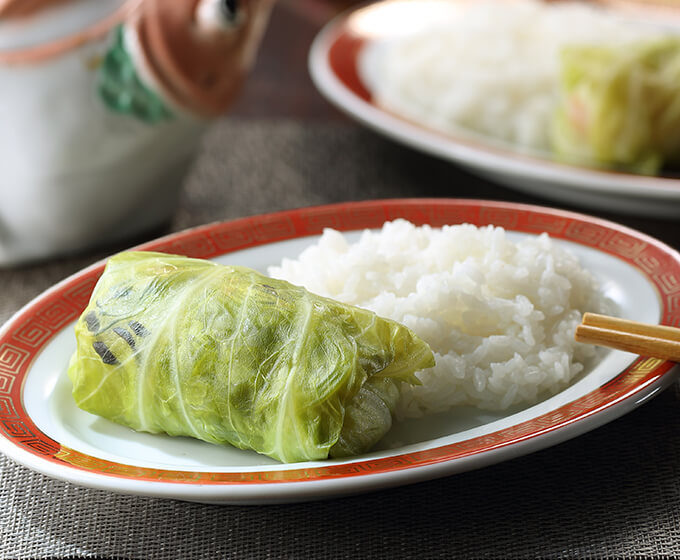素高丽菜卷