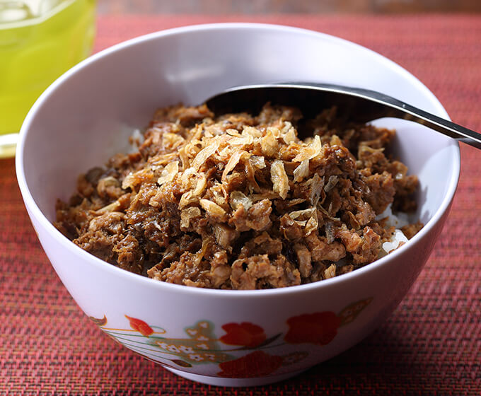 台式肉燥饭