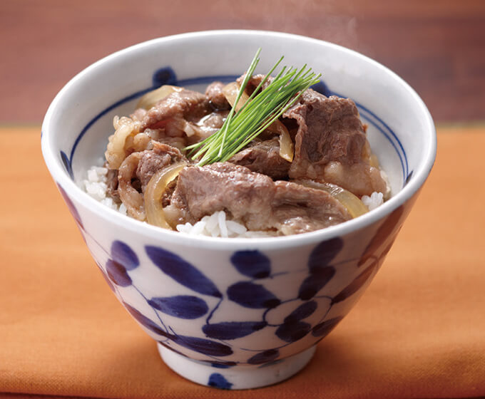 牛肉盖浇饭
